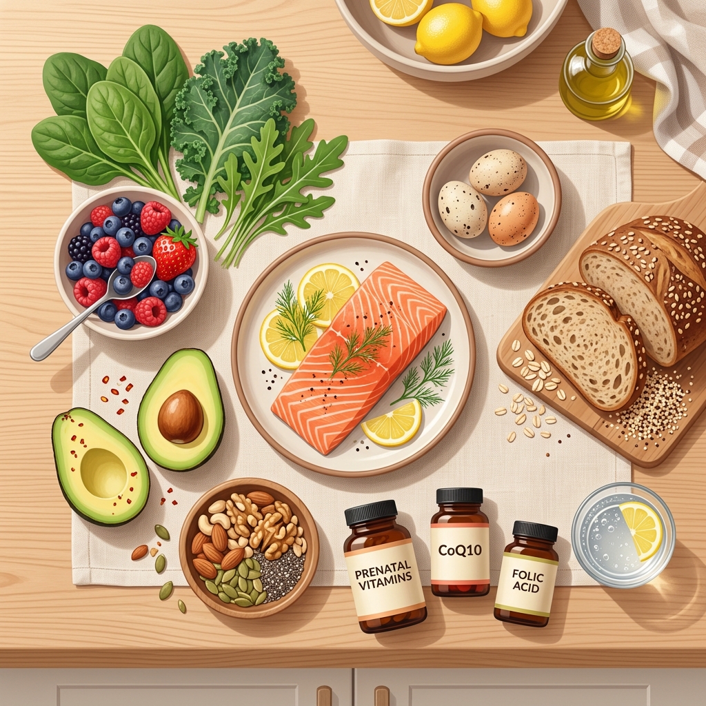 Fertility boosting foods and supplements